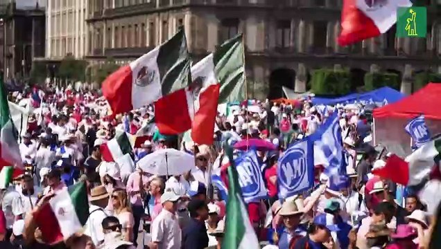 Oposición mexicana hace demostración de fuerza en las calles a dos semanas de presidenciales
