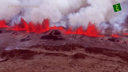 Nueva erupción volcánica en península islandesa de Reikjanes