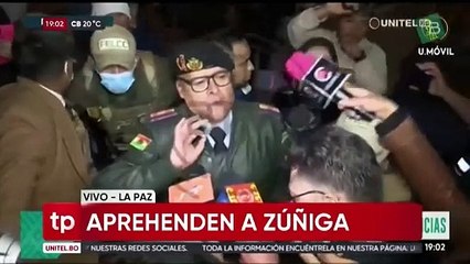 Policía detiene a general sublevado tras intento de golpe en Bolivia