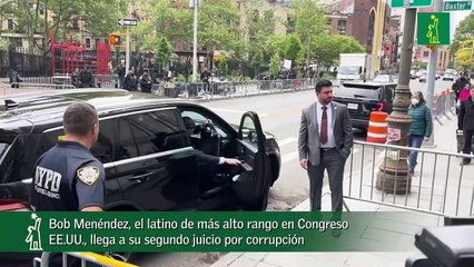 Bob Menéndez, El Latino De Más Alto Rango En Congreso Ee.uu., Llega A Su Segundo Juicio Por Corrupción