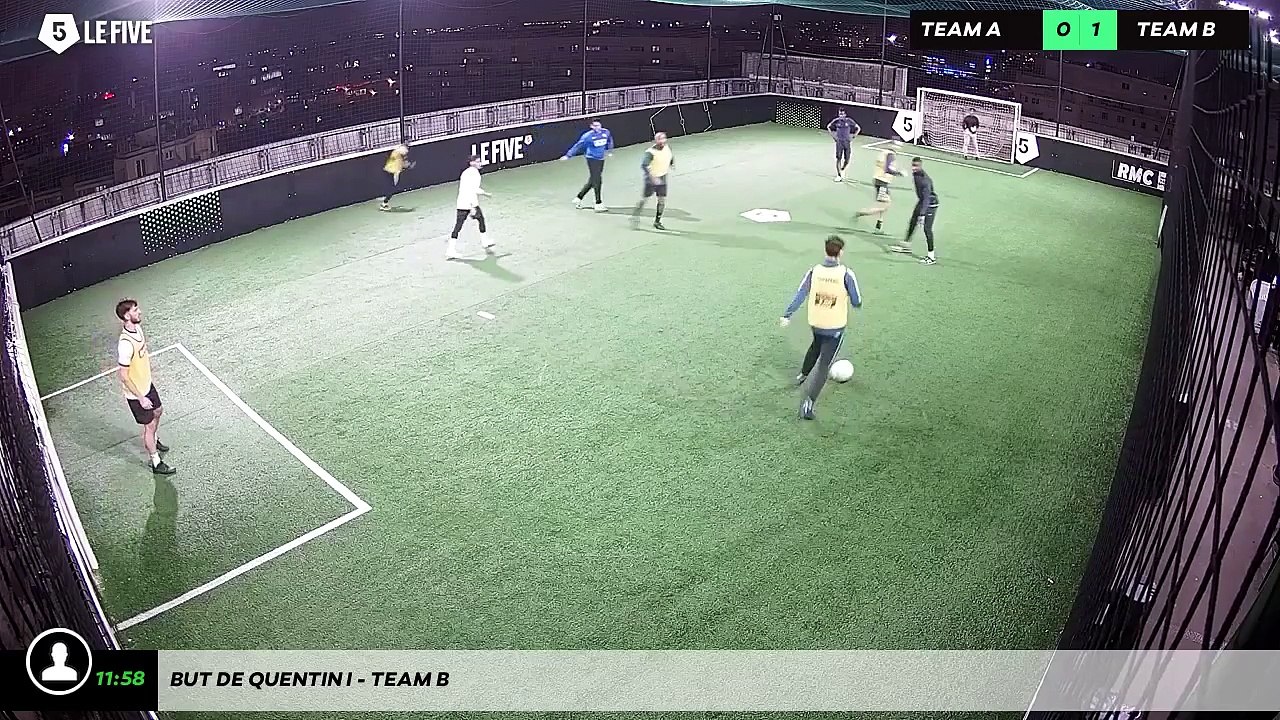 But de Quentin I - Team B