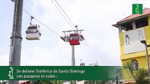 Se Detiene Teleférico De Santo Domingo Con Pasajeros En Cabinas