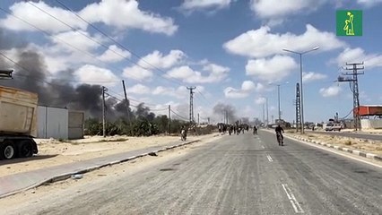 El ejército israelí anuncia que tomó el control del corredor que separa Gaza de Egipto