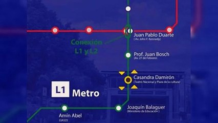 Estación Casandra Damirón cerrada por toma de posesión de Abinader