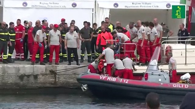 Hallan otros dos cuerpos tras naufragio del yate de lujo en Italia