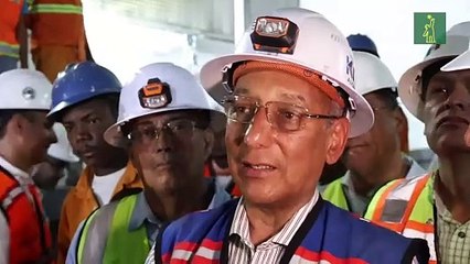 Con gran alegría conectan hoy el túnel de la estación María Montez con Línea 2-C del Metro