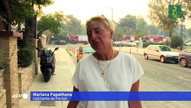 Grecia ordena más evacuaciones por incendios forestales que se acercan a Atenas