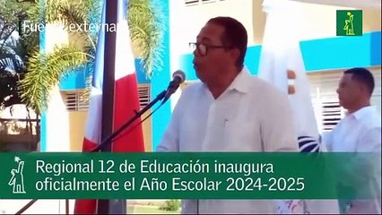 Regional 12 de Educación inaugura oficialmente el Año Escolar 2024-2025.mp4