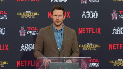 Chris Pratt speech at Russo Brothers' handprint and footprint ceremony at the TCL Chinese Theatre
