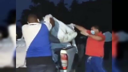 Exigen ambulancia para trasladar a Santiago osamentas