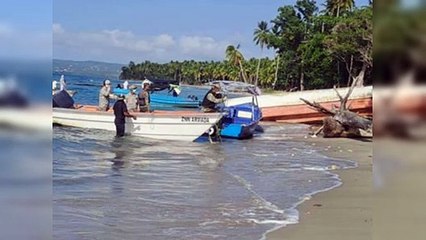 Además de osamentas embarcación hallada en Río San Juan tenía droga
