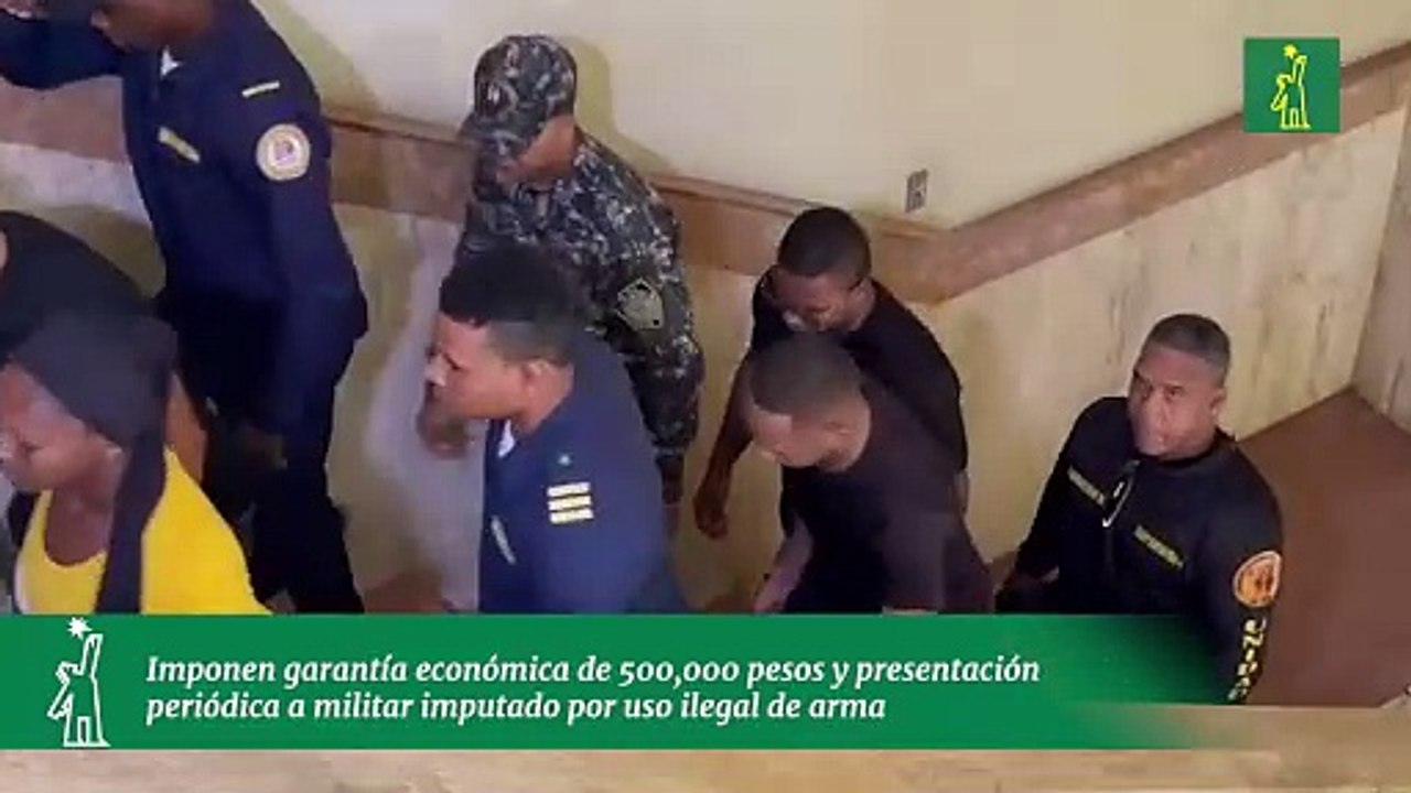Imponen garantía económica de 500,000 pesos y presentación periódica a militar imputado por uso ilegal de arma