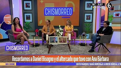 Este fue el altercado entre Ana Bárbara y Daniel Bisogno
