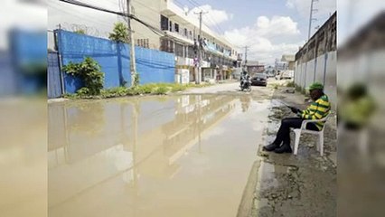 Charco en viaja Autopista Duarte es un dolor de cabeza
