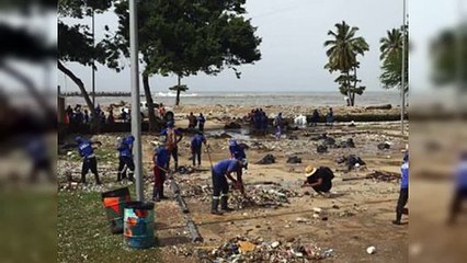 Huracán Beryl: daños que sufrió el Monumento Fray Antón de Montesinos