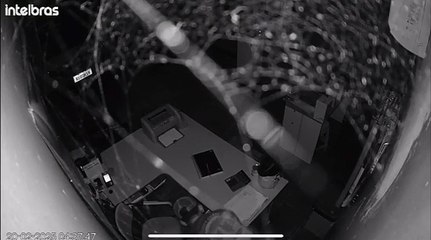 Ladrão invade loja automotiva e fax xixi no local antes de furtar notebook