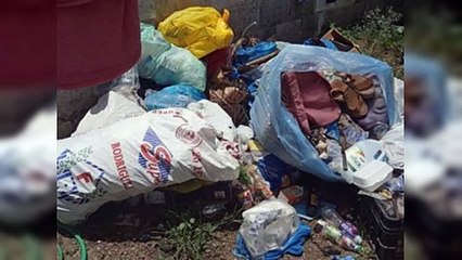 Protesta por falta de energía y cúmulo de basura en Hato Mayor