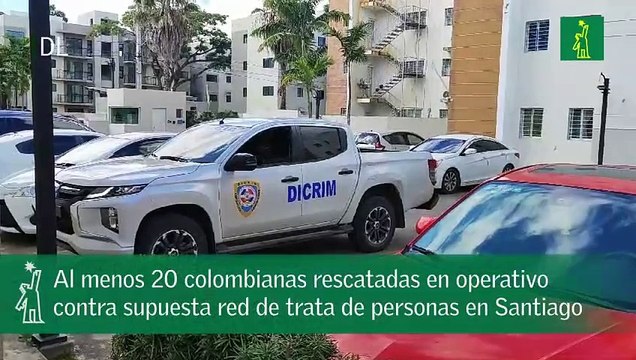 Al menos 20 colombianas rescatadas en operativo contra supuesta red de trata de personas en Santiago.mp4