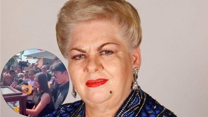 Paquita la del Barrio recibe homenaje con mariachis en la Plaza Garibaldi