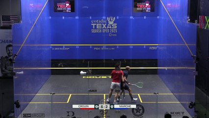 PSA Squash Tour - Houston Open (2eme tour) - Victor Crouin - Grégoire Marche