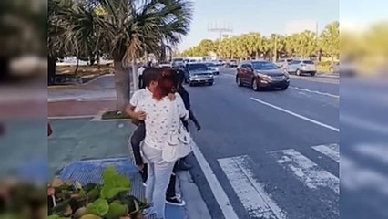 Huracán Beryl: cierran la avenida 30 de Mayo para limpiar escombros