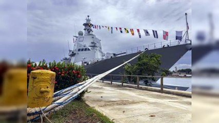 Fragata Raimondo Montecuccoli hace escala en Santo Domingo