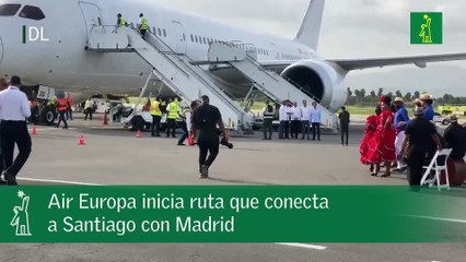 Air Europa inicia ruta que conecta a Santiago con Madrid