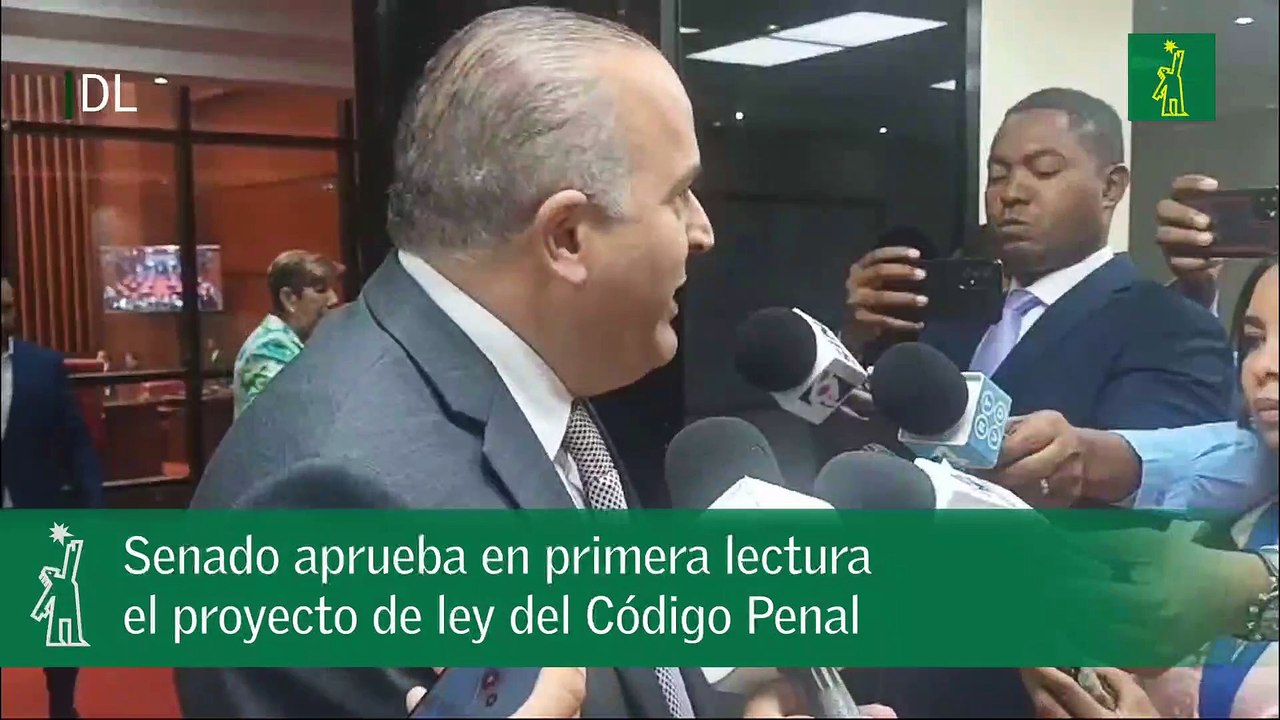 Senado aprueba en primera lectura el proyecto de ley del Código Penal ...