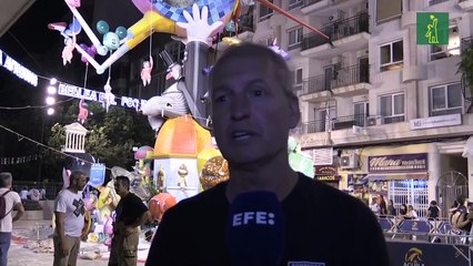 El 'nit del foc' cierra unas Hogueras de Alicante de récord