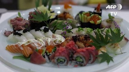 Brasil vence en los juegos olímpicos del sushi celebrados en Tokio