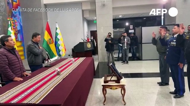 Presidente de Bolivia juramenta nueva cúpula militar tras intento de golpe de Estado