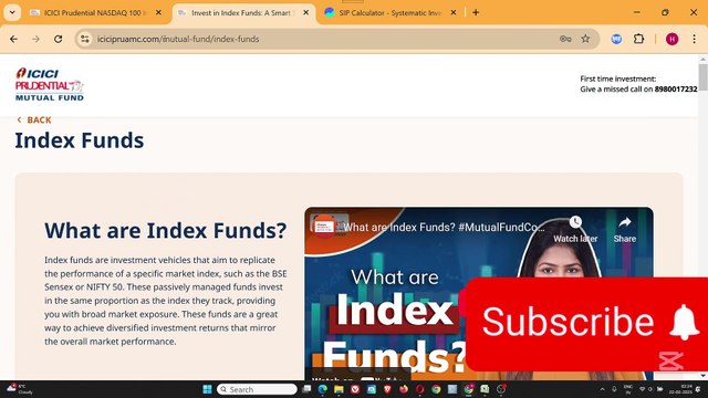 ICICI BANK MUTUAL FUND Nasdaq 100 Index Fund Investing In USA Market Top 100 Companies SIP