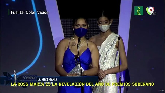 La Ross María es la Revelación del año de Premios Soberano