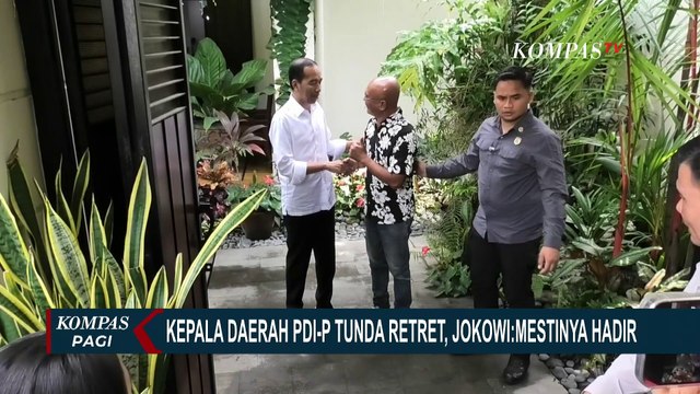 Respons Instruksi Megawati soal Kepala Daerah PDIP Tunda Retret, Jokowi: Mestinya Hadir