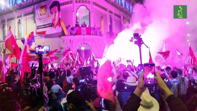 Castillo pide mesura tras ponerse por delante de Fujimori en escrutinio del balotaje de Perú