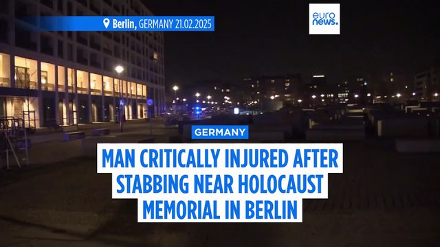 Berlin: Man stabbed at Holocaust memorial, hours after arrest over planned attack on Israeli embassy