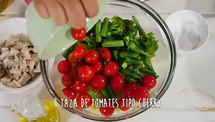 DEMO SAL Y PIMIENTA Ensalada De Pasta Y Vegetales