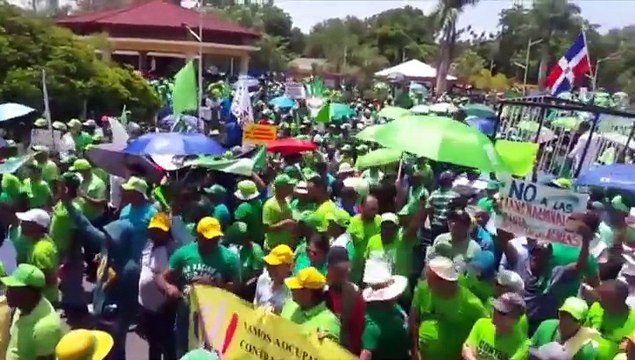 Concluye recorrido de la #MarchaVerde en Azua