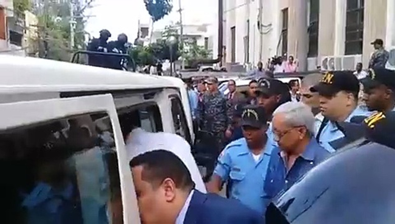 Traslado de los imputados del caso Odebrecht
