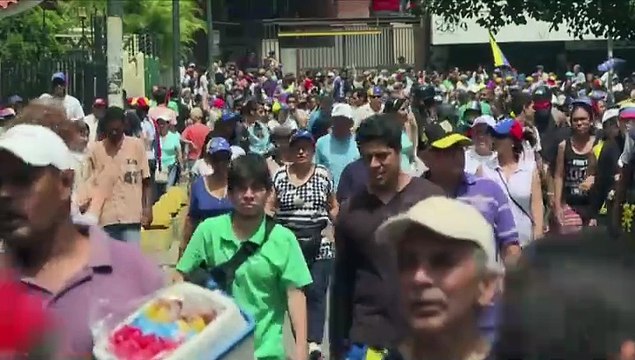 Ministro venezolano de Comunicación recibió a estudiantes opositores