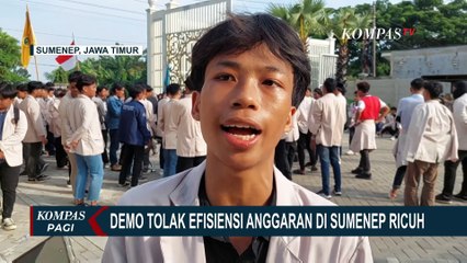 Demo Mahasiswa 'Indonesia Gelap': Ricuh di Sumenep hingga Bentrok Warga Terjadi di Makassar