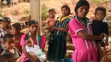 Cambio climático seca laguna y causa hambre en Centroamérica