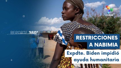 Restricciones de la administración del expdte. Biden impide la ayuda alimentaria a Namibia