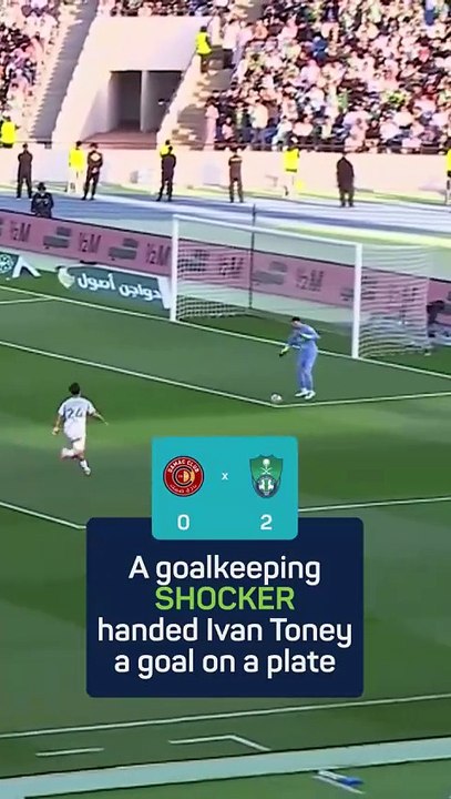 Toney won't score many easier after goalkeeping SHOCKER