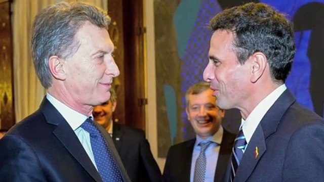 Capriles pide en Argentina firmeza para defender a Venezuela