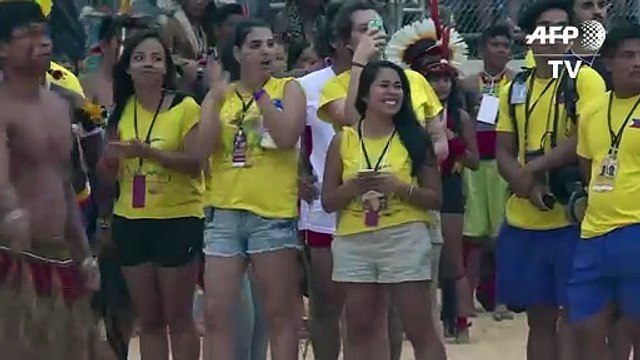 Pueblos indígenas compiten en sus Juegos mundiales en Brasil