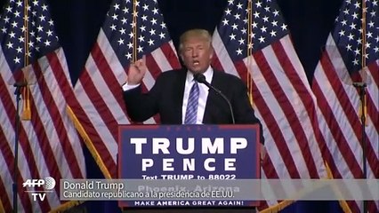 Trump: México pagará el muro, cien por ciento