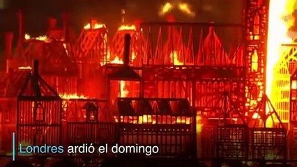 Londres conmemoró incendio que la devastó en 1666