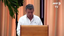 Santos: “hoy es un día histórico” para Colombia