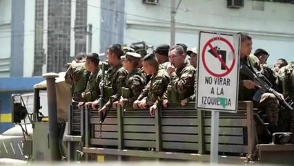 Blindaje militar en capital salvadoreña contra pandillas